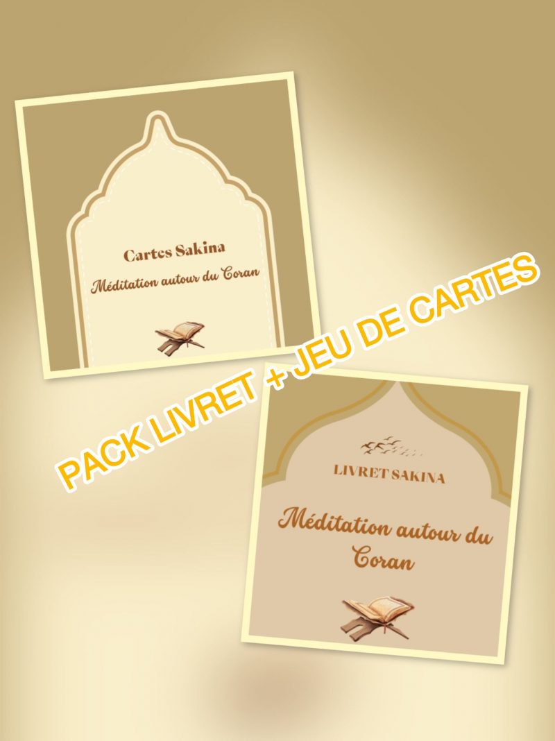 Pack Sakina – Jeu de Cartes + Livret Téléchargeable